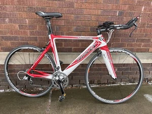 Ridley Dean RS Triathlon Tri TT Racing Bike Carbon Fiber Used Great medium - Picture 1 of 6