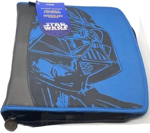 Vtg. Mead Trapper Keeper 3 Ring Binder Star Wars Darth Vader Lucasfilms 1996 HTF - Picture 1 of 10
