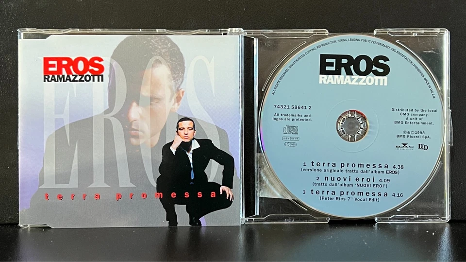 Eros Ramazzotti - Terra Promessa 3 Track CD Single - Image 1 of 1