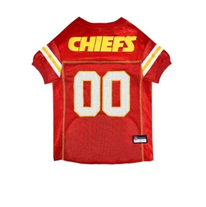 Camiseta deportiva para mascotas de Kansas City Cheifs talla mediana - Imagen 1 de 1