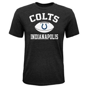 NFL Youth Boys "Standard Issue" Short Sleeve Tee-Black-XL(18), Indianapolis C... - Picture 1 of 1
