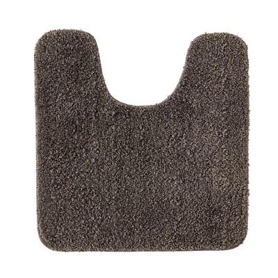 Bad Teppich Toilettenvorleger U-förmig rutschfest WC Vorleger Badvorleger Braun - Bild 1 von 4