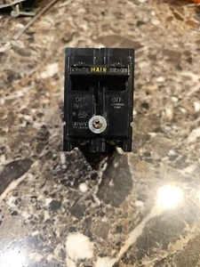 Westinghouse Bryant BR2100BM 2 Pole 100 Amp 120/240V Main Circuit Breaker - Picture 1 of 3