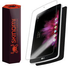 Skinomi TechSkin - Carbon Fiber Skin & Screen Protector for LG G Pad F 7.0