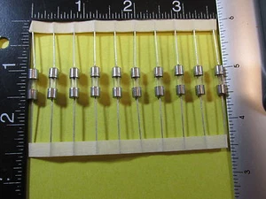 Fuse 1 Amp 250 Volt with Pigtails Removable Littlefuse 224 2AG 1 Amp  Qty of 5 - Picture 1 of 3