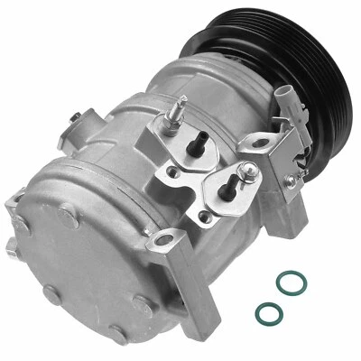 Compresor de aire acondicionado con polea de 6 ranuras para Toyota Tundra 2004-2006 4,7 L 883200C010 Foto 1 de 4