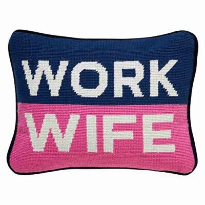 Jonathan Adler - Throw Pillow - Work Wife - Image 1 of 2