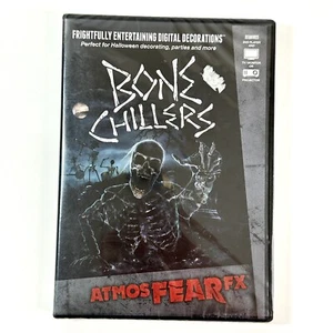 Atmos Fear FX Bone Chillers DVD Halloween Digital Decor Haunted House Skeletons - Picture 1 of 9