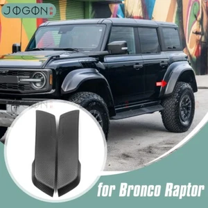 For Ford Bronco Raptor Sport Matte Carbon Rear Fender Flare Trim Panel 2022-2025 - Picture 1 of 15