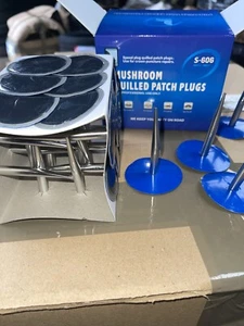 8 PC SIFUTE PUNCTURE REPAIR WIRED 6MM*55MM PLUG PATCH MUSHROOM CAR VAN REPAIR - Picture 1 of 7
