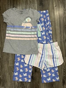 Girls Caticorn Large Pajama Set Of 3pc NWT - Picture 1 of 5