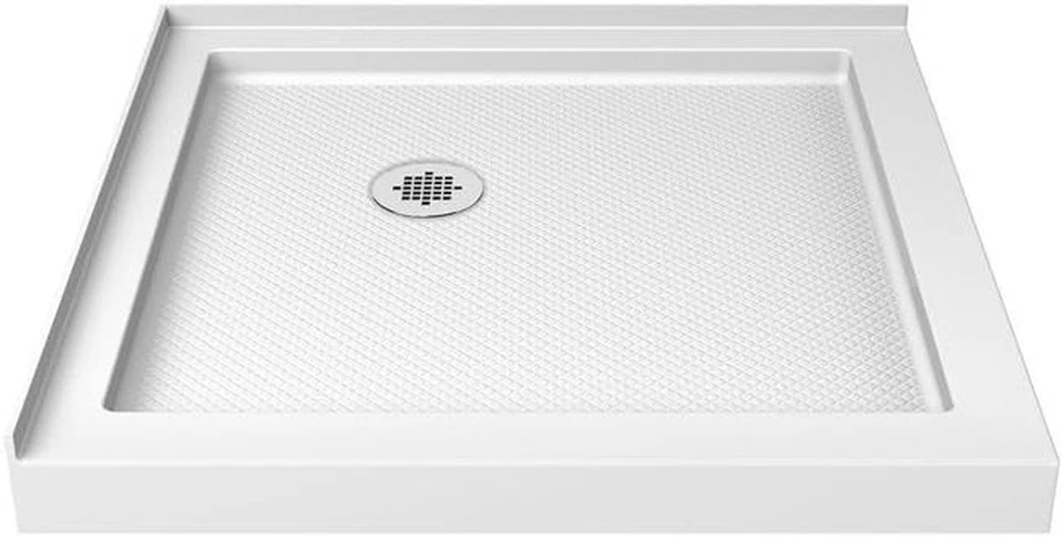 DreamLine SlimLine 36 in. x 36 in. Double Threshold Shower Base, DLT-1036360