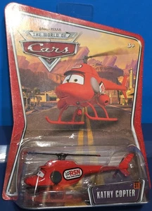 Disney Pixar The World of Cars Kathy Copter Col. #31 RSN Racing Sports Network - Picture 1 of 2