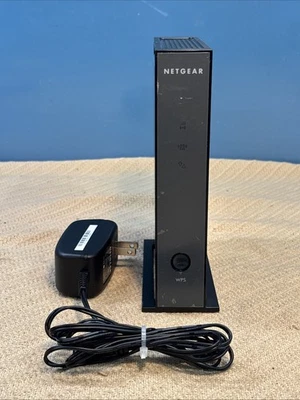 Netgear WiFi Range Extender 4-port Adapter WN2000RPTv2 w/ AC Adapter - Image 1 of 4