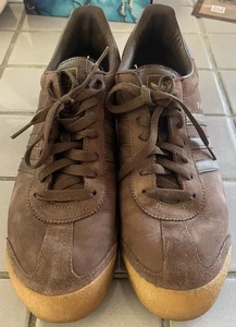 Adidas Samoa Braun Herrenschuhe Größe 11 Preloved Schöner Zustand " - Bild 1 von 7