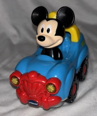 VTech Go Go Smart Wheels Disney Vehicle Mickey Mouse Convertible Lights Sounds - Image 1 of 4