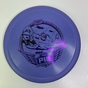 INNOVA PRO PIG Golf Disc Ricky Wysocki 2021 Series Purple Swirl mit lila Folie - Bild 1 von 2