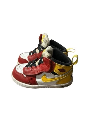 Nike Air Jordan 1 Mid Alt TD Kids Toddler Shoes Size US 8C UK 7.5 EUR 25 Red - image 1 of 4