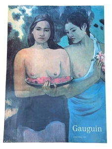 Gauguin Original Kunst Poster 1988-89 The Art of Paul Gauguin Ausstellung Grand Palais - Bild 1 von 11