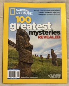 National Geographic Magazine 100 Greatest Mysteries Revealed 2024 NEW - Picture 1 of 2