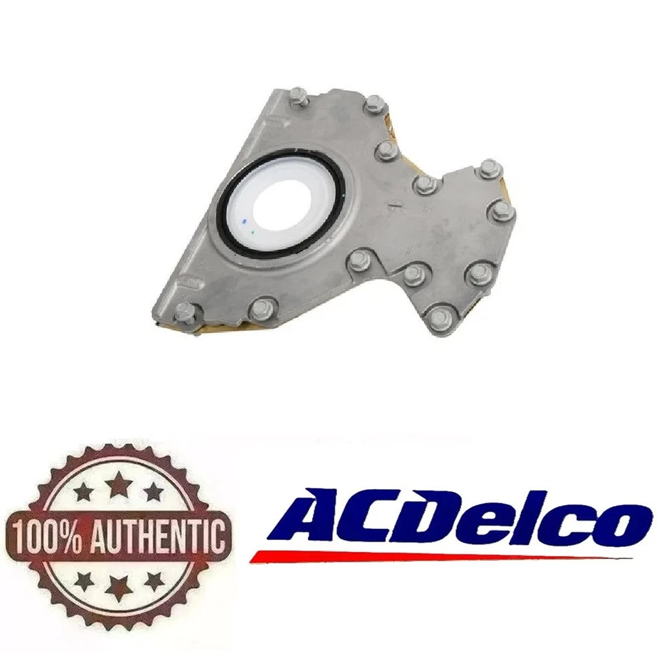 New Genuine GM 12639250 1998-2015 Engine Crankshaft Seal Housing Plate LS1 LS2 + - Image 1 of 1
