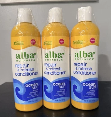 Paquete de 3 - Acondicionador Alba Botanica Repair Refresh Ocean Surf, 12 OZ, Foto 1 de 2