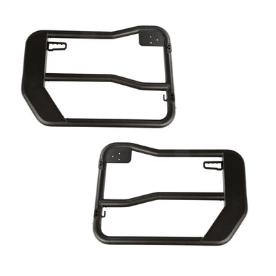 Puertas de tubo delanteras resistentes Ridge Fortis con espejos retrovisores para Jeep Wrangler 18-23 JL/JT Foto 1 de 4