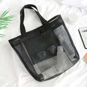  Badeanzugtasche Badeanzugbeutel Wäschekorb Ersatznetz für Strand - Bild 1 von 12