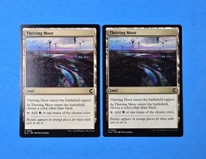 2x Thriving Moor Ravnica Clue Edition 2024 CLU MTG Magic Card Land Gate 253 - Picture 1 of 2