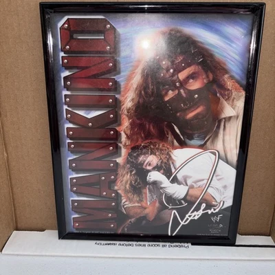 Pôster fotográfico vintage 1998 Mankind Mick Foley 8x10 Titan Sports WWF WWE luta livre - Imagem 1 de 4