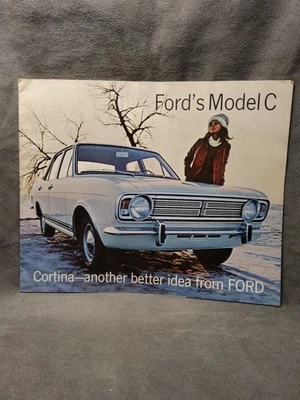 1967 Ford Cortina продажи брошюра буклет каталог старый оригинал - Изображение 1 из 4