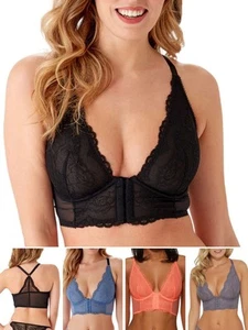 Gossard Superboost Lace Bra Deep V Longline Plunge Underwired Bralette Lingerie - Picture 1 of 12