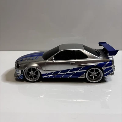 Jada Toys Fast And Furious Brians 2002 Nissan Skyline GTR R/C Car - NO REMOTE - Image 1 of 4