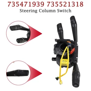 Steering Column Switch Complete pour Fiat Punto Evo Abarth 735471939 735521318 - Picture 1 of 12
