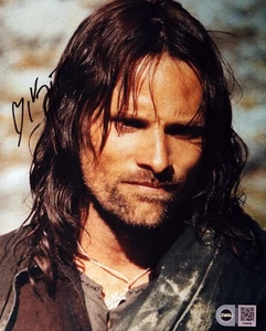 Viggo Mortensen Signed 8x10 Photo Lord Of The Rings Aragorn SWAU - Picture 1 of 1