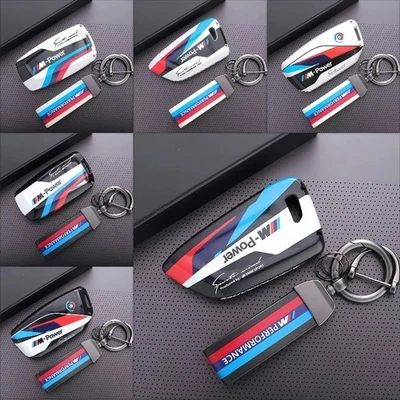 Car Key Fob Case Cover For BMW X1 X2 X3 X4 X5 X6 X7 1 2 3 4 5 6 7 M5 - Image 1 of 4