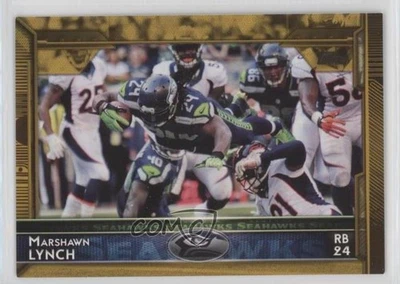 2015 Topps Gold /2015 Marshawn Lynch #206 - Image 1 of 2