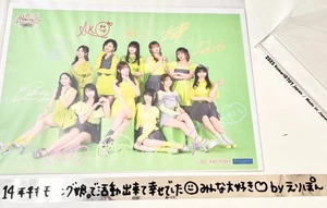 morning musume 25 erina ikuta final concert limited A4 size photo & gin tape - Picture 1 of 7