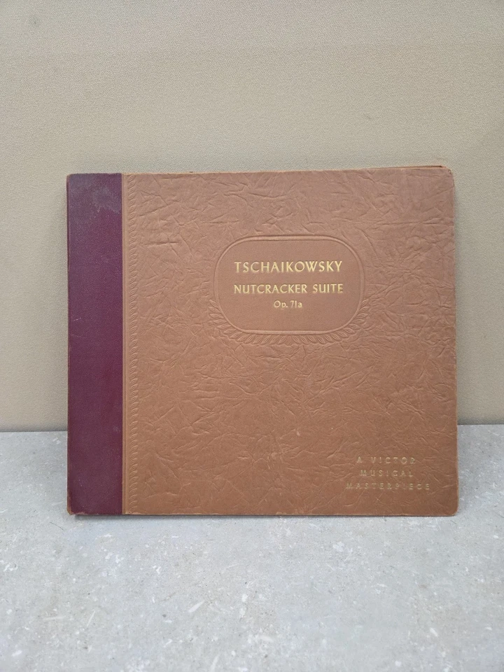 (2) 12" 78 RPM SET "NUTCRACKER SUITE OP.71a" TSCHAIKOWSKY VICTOR DM 265 - Image 1 of 4