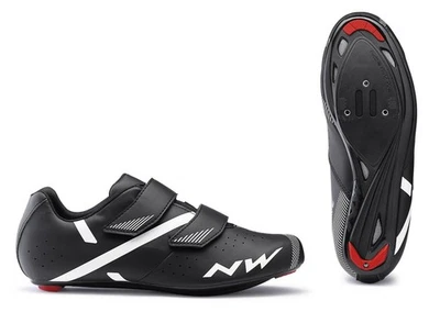 Northwave Jet 2 Zapatos de Bicicleta de Carretera Reino Unido 12 / UE 46 / EE. UU. 13 Negro - Devolución por Internet Foto 1 de 4