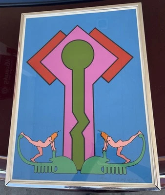 Pedro Max, Coloso II, Serigrafía, firmada y numerada a lápiz Foto 1 de 4