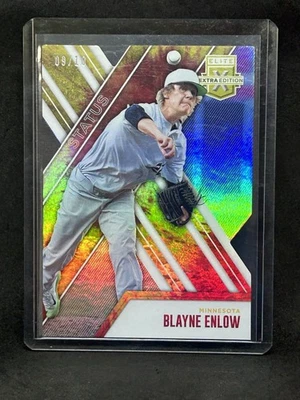 BLAYNE ENLOW 2017 Elite Extra Edition Aspirations Yellow Rookie SER #d /10 A3 - Image 1 of 2