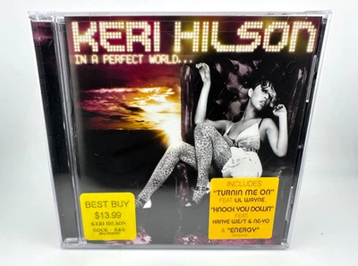 Keri Hilson - в идеальном мире... [новый компакт-диск + шумиха стикер! 2009 ] * запечатанный * - Изображение 1 из 4