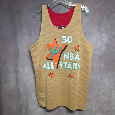 Camiseta reversível nova sem etiquetas Mitchell Ness Chicago Bulls Scottie Pippen 33 All Star G - Imagem 1 de 4