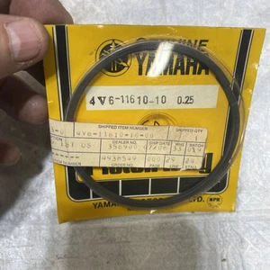 NOS Yamaha New OEM 1981-82 IT465 Piston Rings .25 Bore 4V6-11610-10-00 #Bin I - Picture 1 of 2