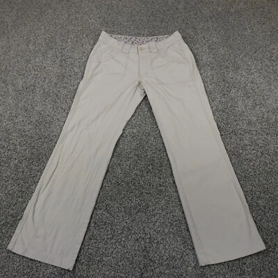 Carhartt Pants Womens 8 Beige Boot Dungaree Trousers Work Low Rise Flap Pocket - Image 1 of 4