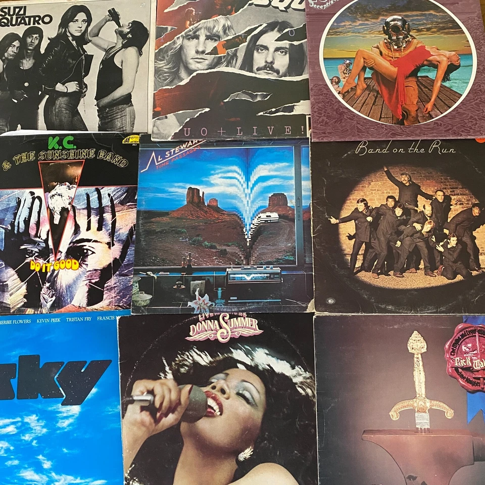 Vintage 1970's Vinyl LP Albums - Build Your Own Collection - Buy 3 Get 2 Free - Image 1 of 1