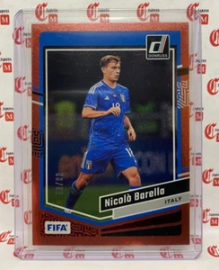 Nicolo Barella /99 RED SP PARALLEL 2023-24 Panini Donruss ITALY INTER MILAN #36 - Picture 1 of 3