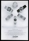 1964 Piaget Watch 6 Styles Photo Neiman-Marcus Vintage Print Ad