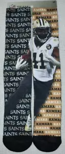 New Orleans Saints Alvin Kamara Men's Socks by NFL Teams Apparel Size Large NWT - Picture 1 of 2